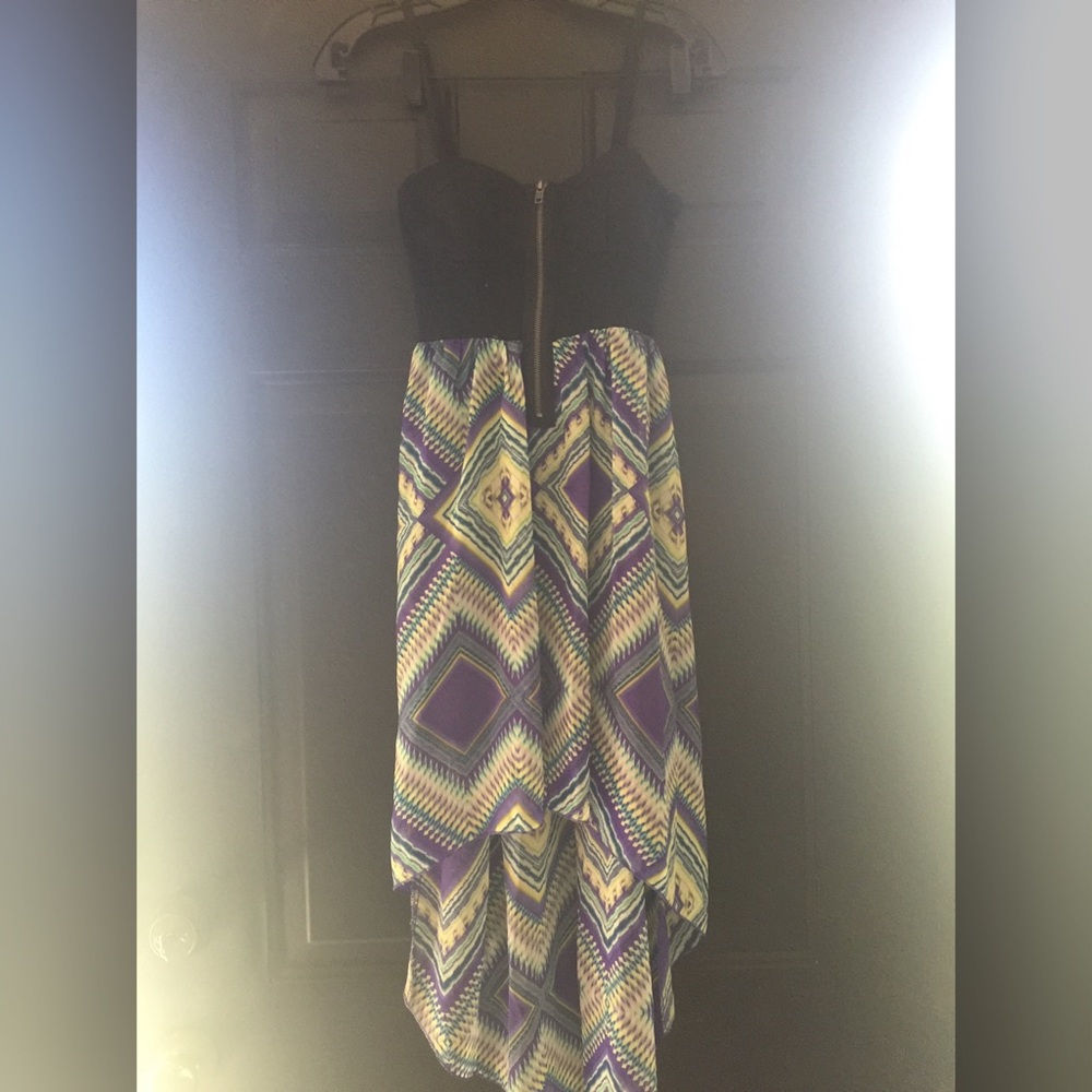 High Low Bustier Dress
