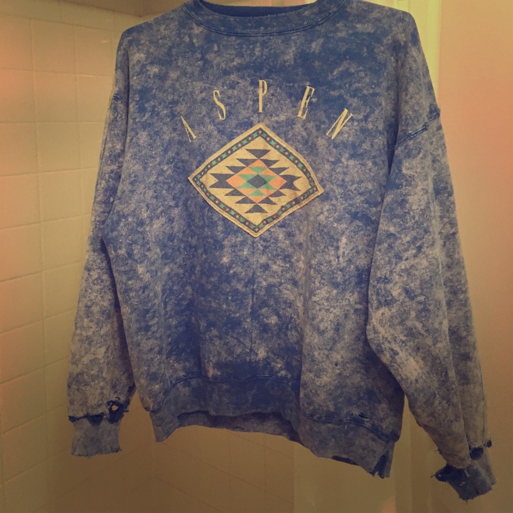 Vintage Aspen Hole-y Sweatshirt