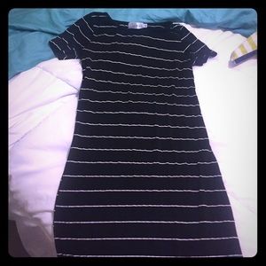 Striped T-Shirt Dress
