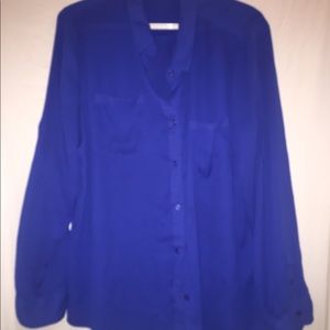 Blue blouse