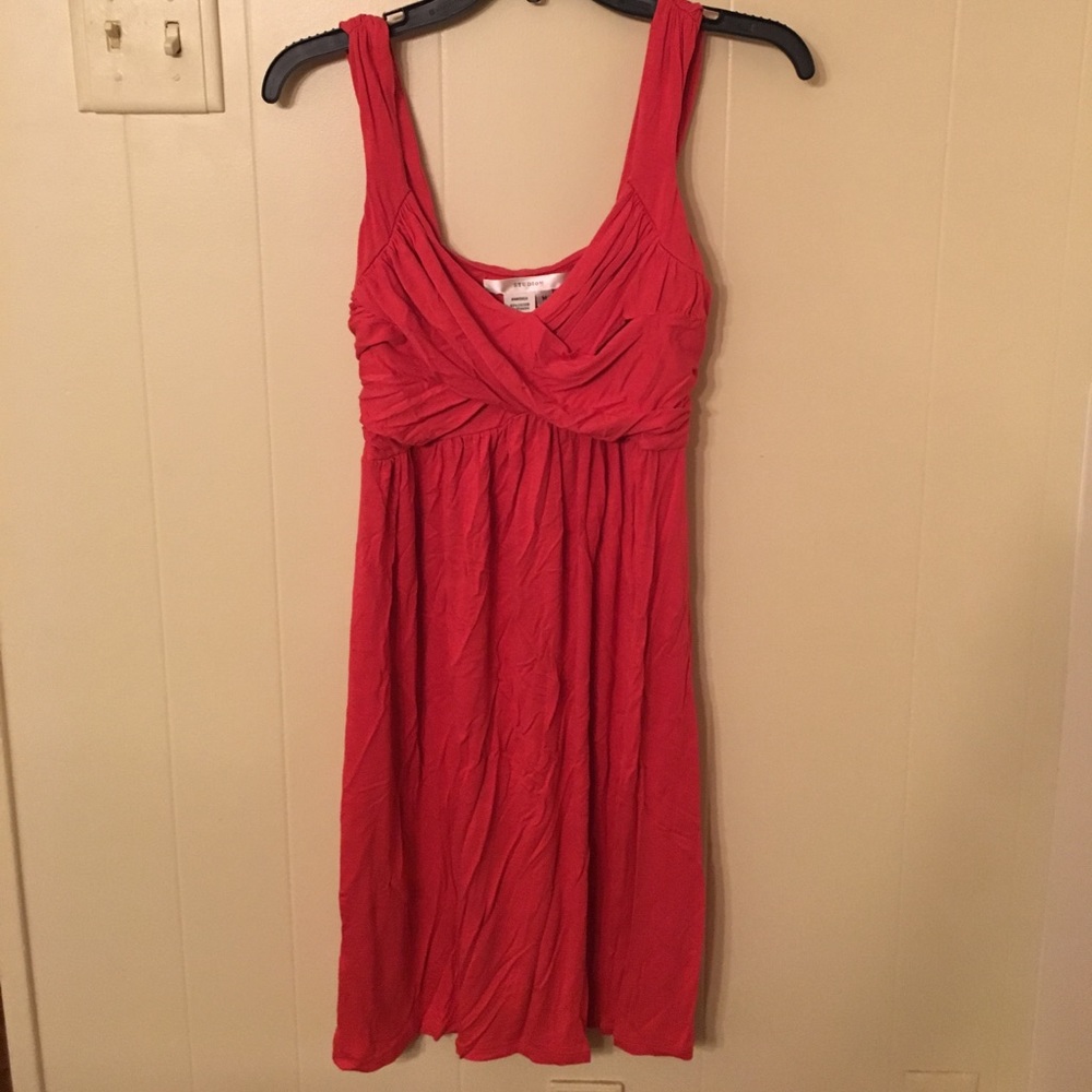 Reddish/Orange knit dress