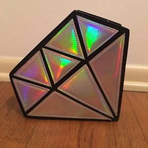 Diamond shaped purse
