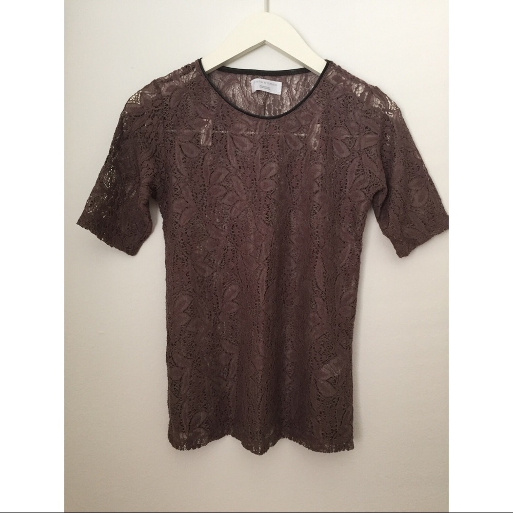 💎SOLD OUT💎 ZARA- Lace Top