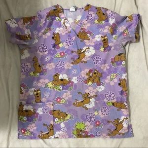 Scooby Doo scrub top