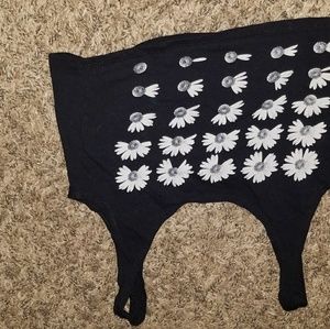 Flower crop top