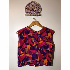 Vintage sleeveless shirt