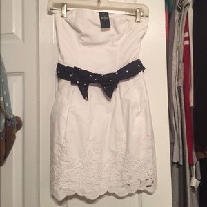 White Eyelet Hollister Dress