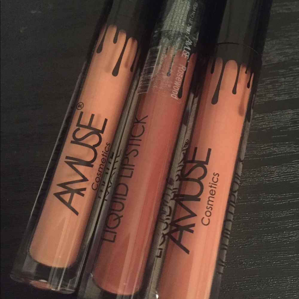 3 pc Nude Matte Lipgloss