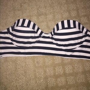 Striped Bikini Top