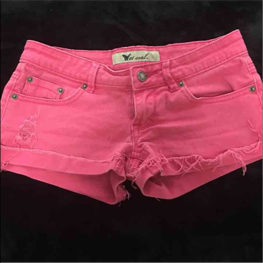 Pink shorts