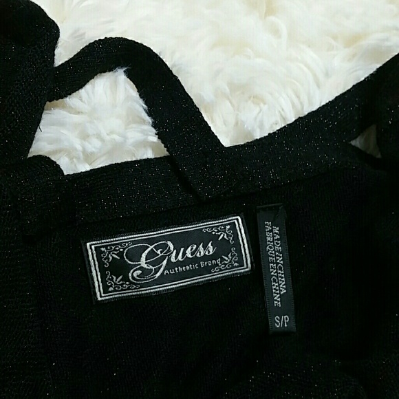 🍭sale🍭Guess glittery puff sleeve knit top - Picture 4 of 8