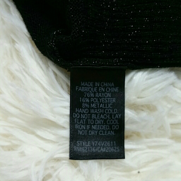 🍭sale🍭Guess glittery puff sleeve knit top - Picture 6 of 8