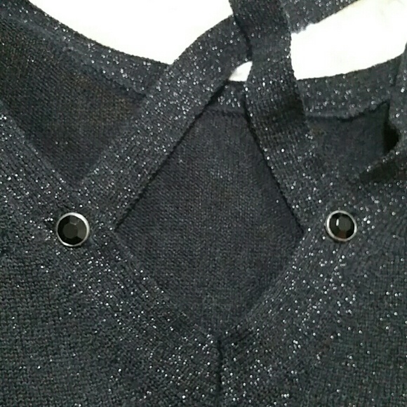 🍭sale🍭Guess glittery puff sleeve knit top - Picture 8 of 8