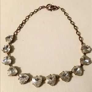 Stella & Dot Rhinestone Bib Necklace