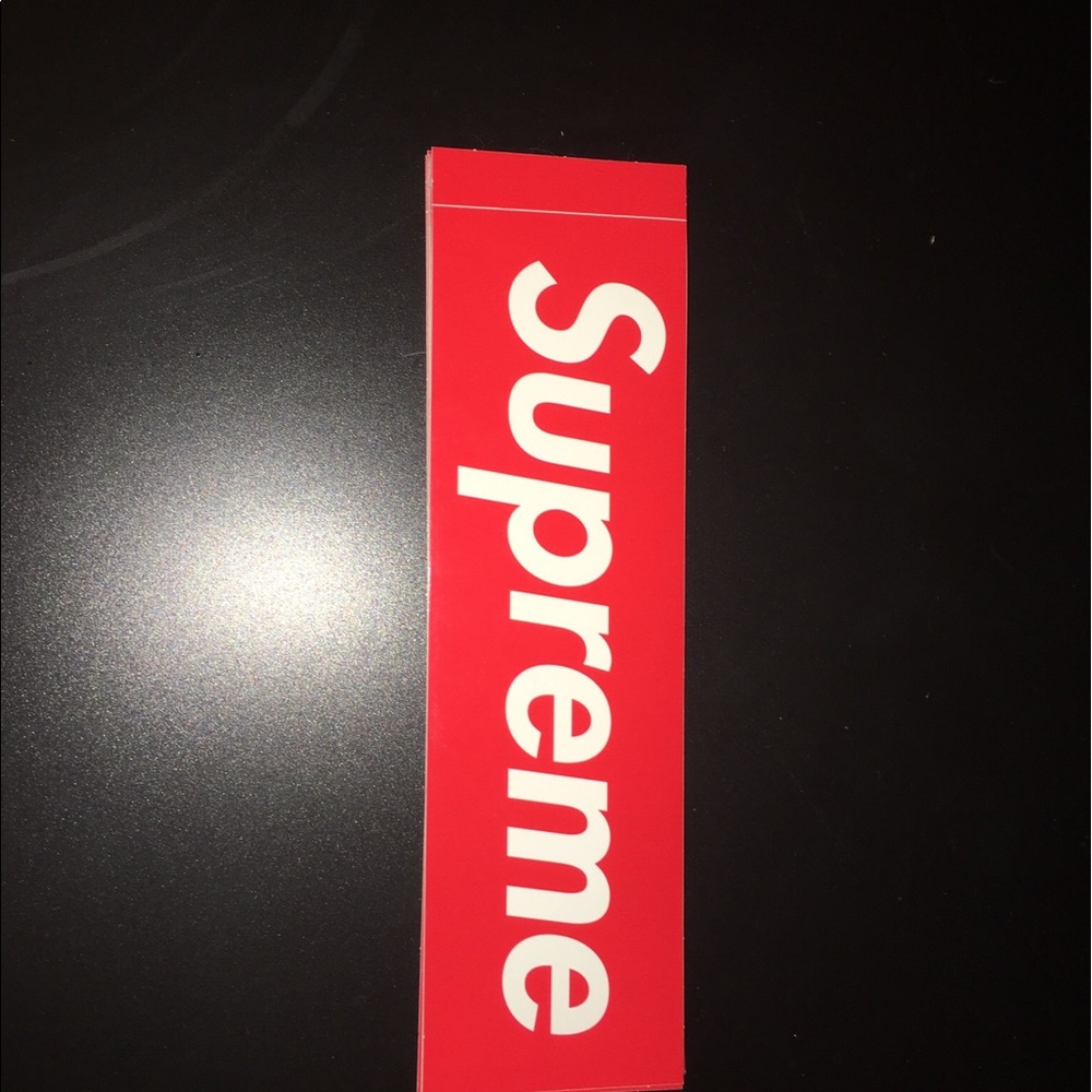 Real supreme stickers