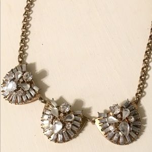 J Crew Rhinestone Adjustable Necklace