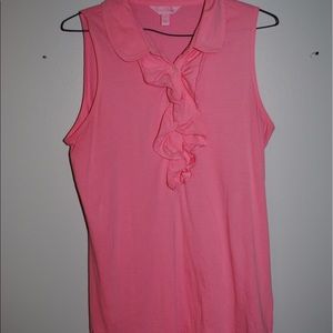 Pink Lilly Pulitzer tank. In great condition.