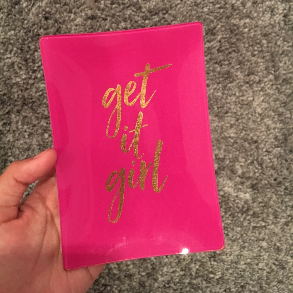 Get It Girl Jewelry Plate