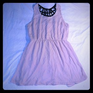 Pale rose colored summer dress