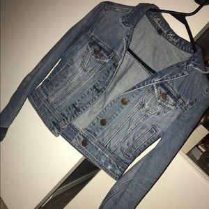 AE denim vest jacket