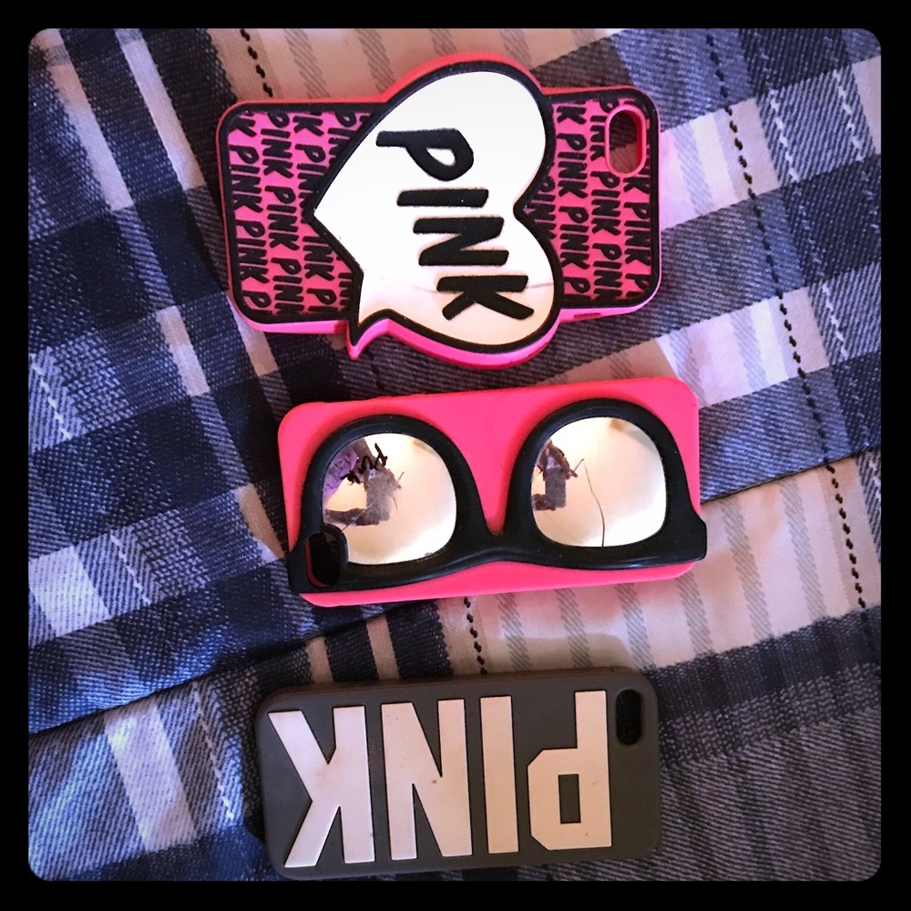 IPhone 5S Smart Phone Covers- VS Pink