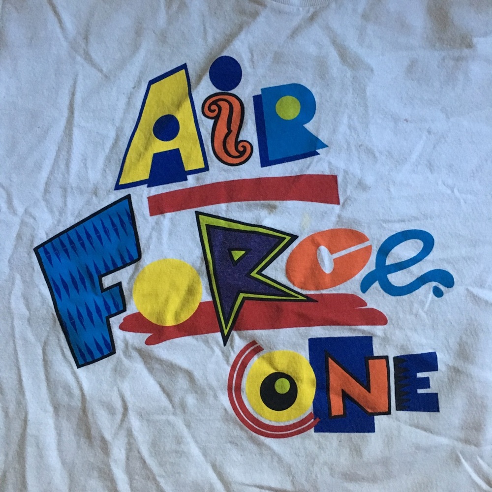 Vintage Nike Air Force One tee