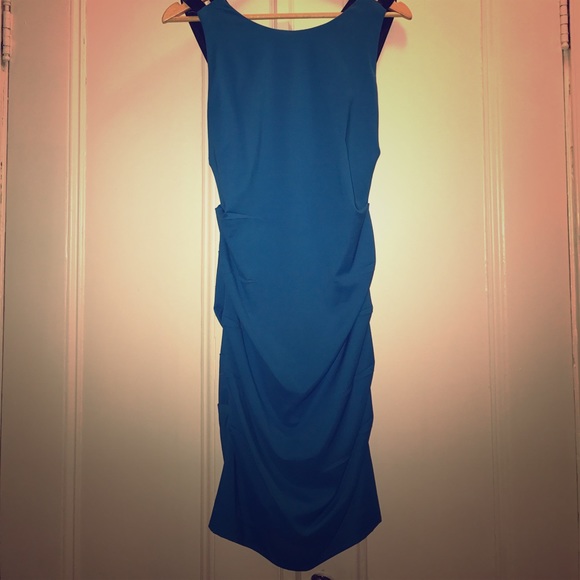 Ocean blue strappy Akira Dress - Picture 2 of 4