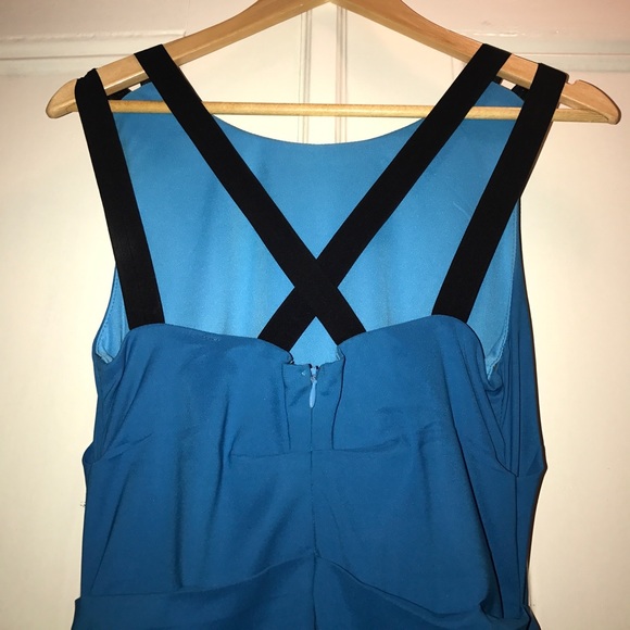 Ocean blue strappy Akira Dress - Picture 3 of 4