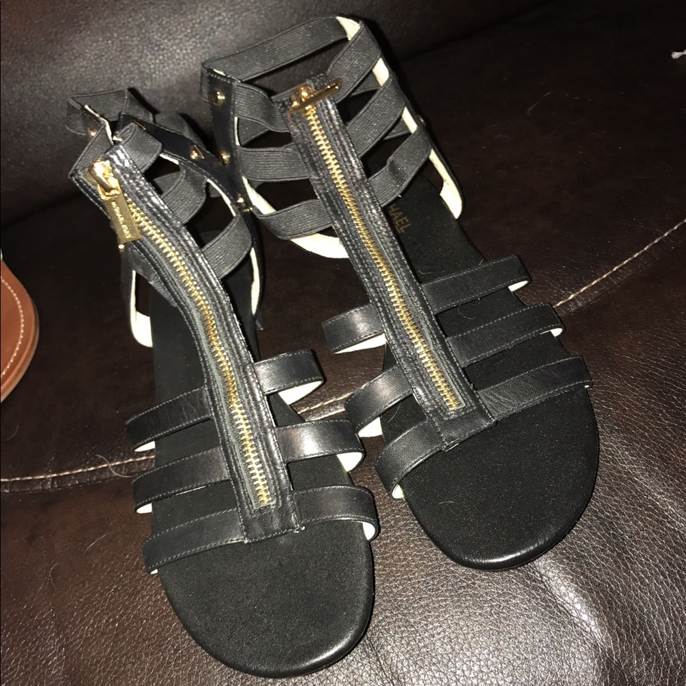 MK gladiator sandals PRICE DROP