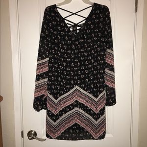 ✌🏼XHILERATION BLACK PEASANT DRESS ✌🏼