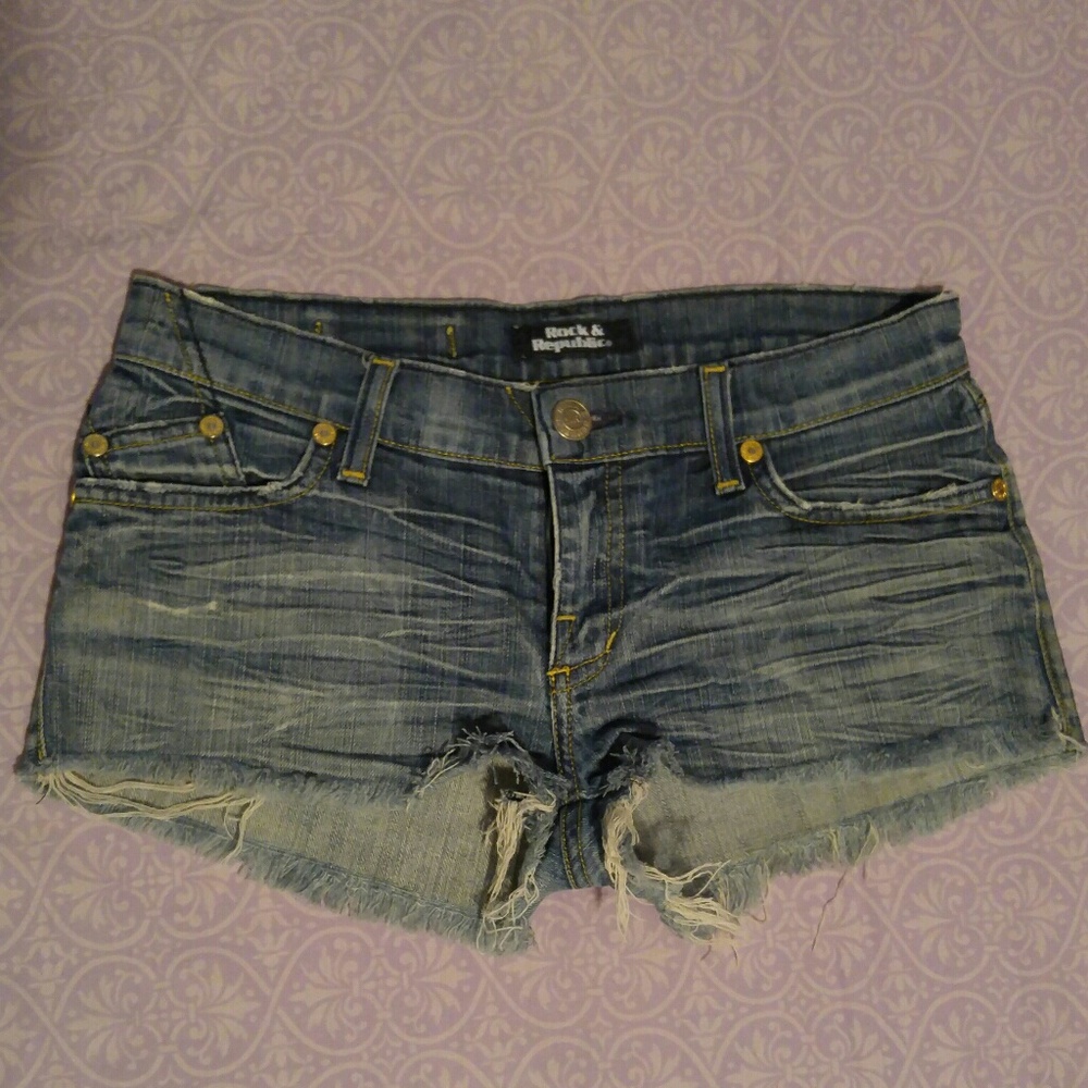 Rock And Republic Jean Shorts