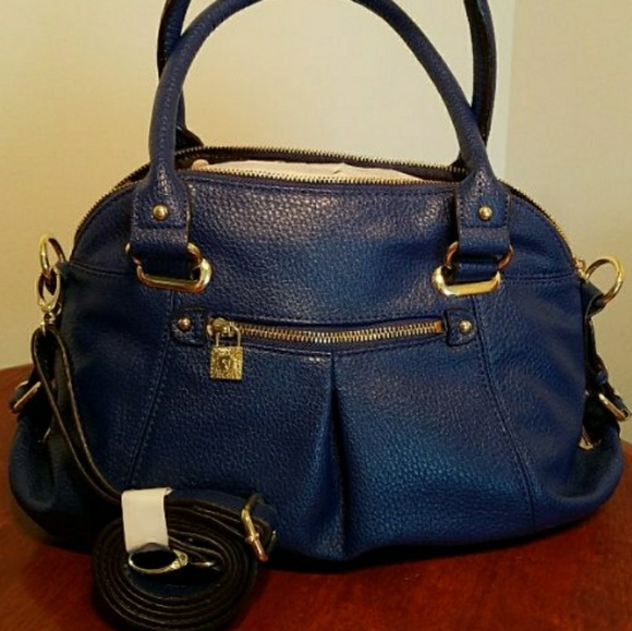 54 off Anne Klein Handbags NWOT Cobalt Blue Anne Klein Medium