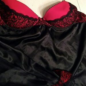 Black lacey nighty