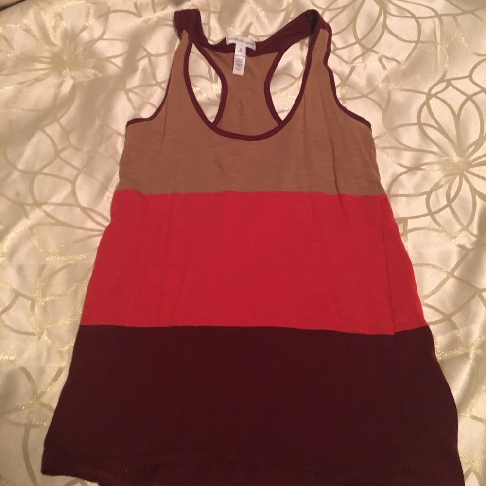 Tri color tank top