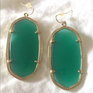 Kendra Scott Danielle earrings Green