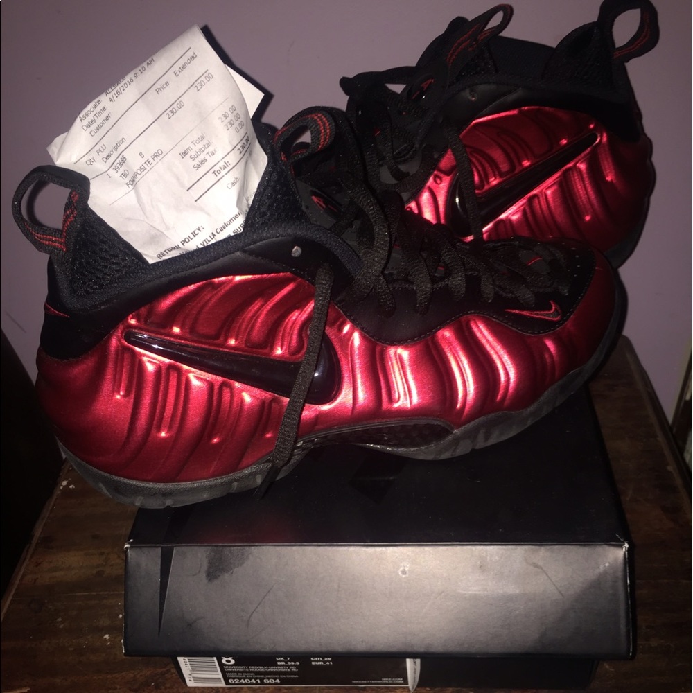 University red foamposite