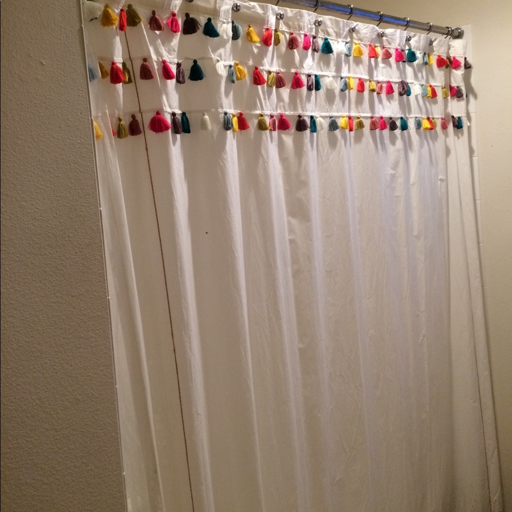 Anthropologie shower curtain