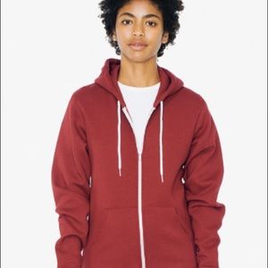 Unisex Flex Fleece Zip Hoodie