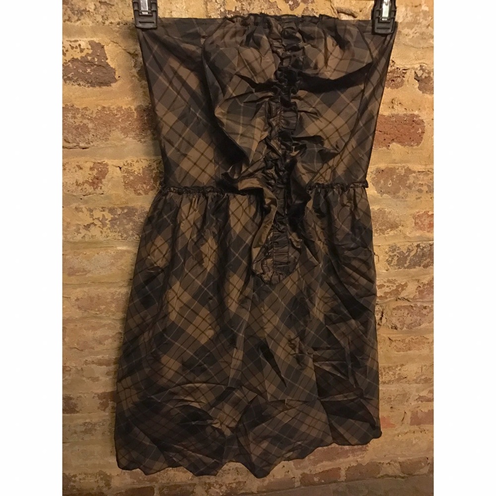 Plaid Strapless Sundress 💕💕