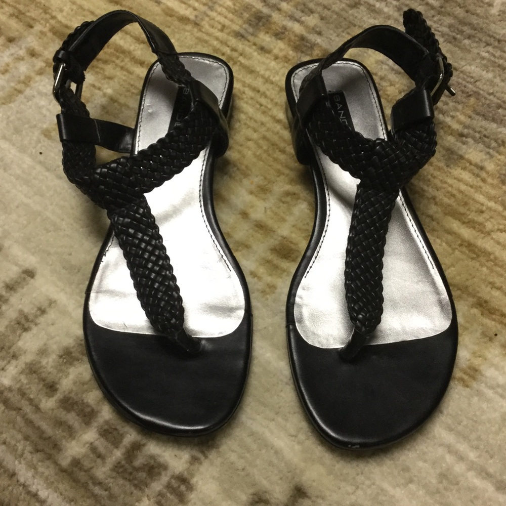 Black Leather  Gladiators