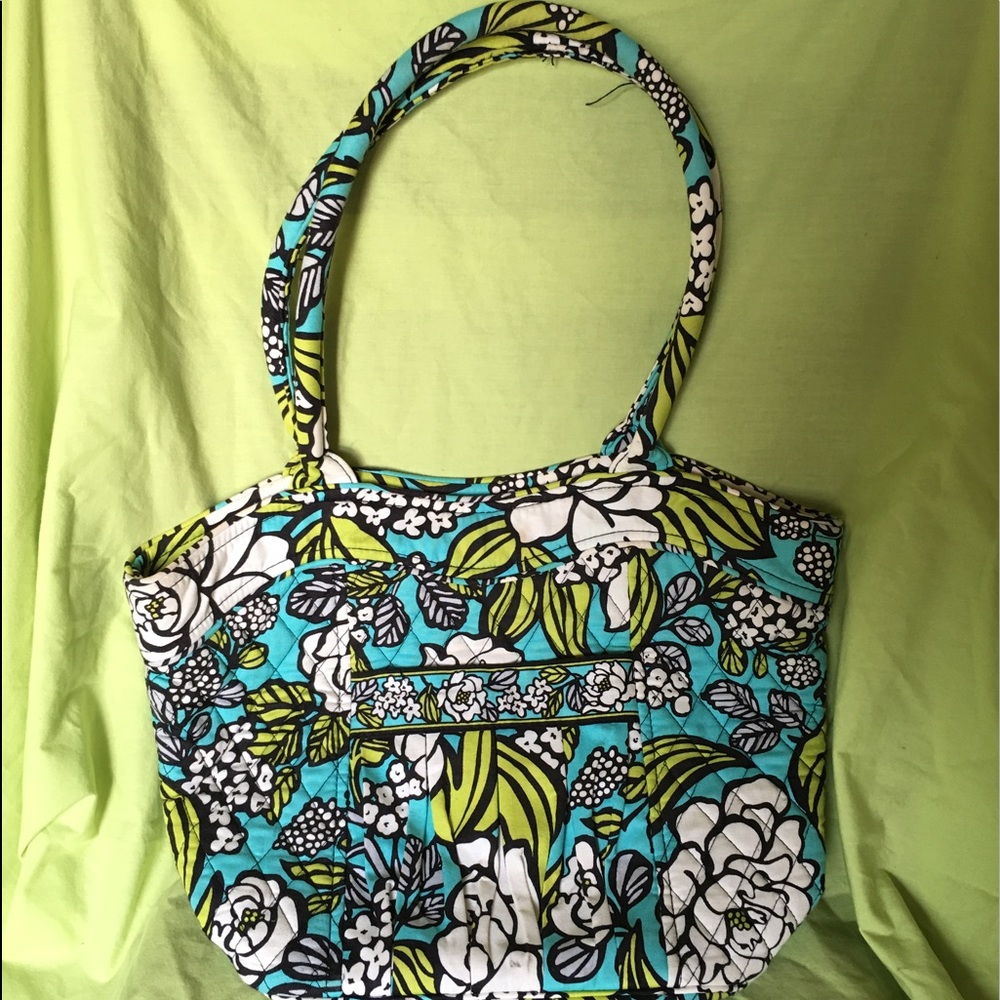 EUC Vera Bradley Island Blooms Sweetheart Bag