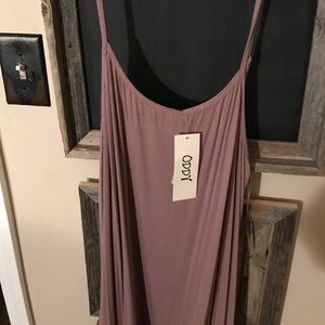 Elegant Long Spaghetti Strap layered Tank