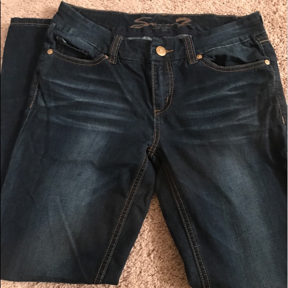 Seven7 for All Mankind Denim Leggings, Sz 29