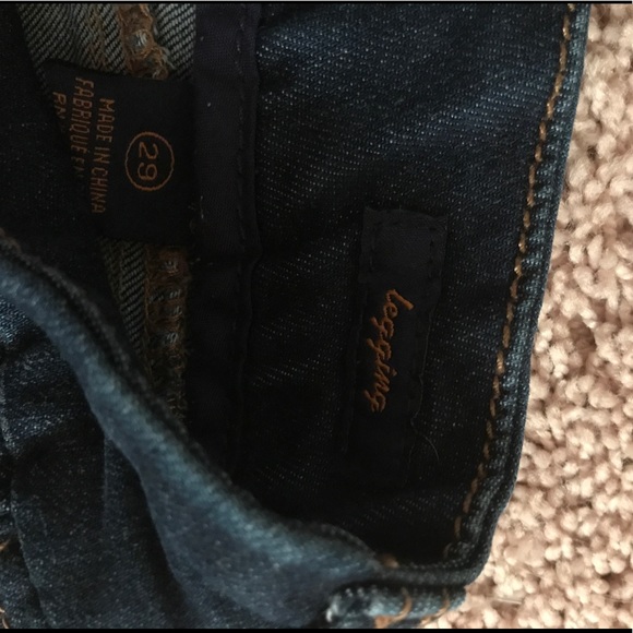 Seven7 for All Mankind Denim Leggings, Sz 29 - Picture 4 of 4