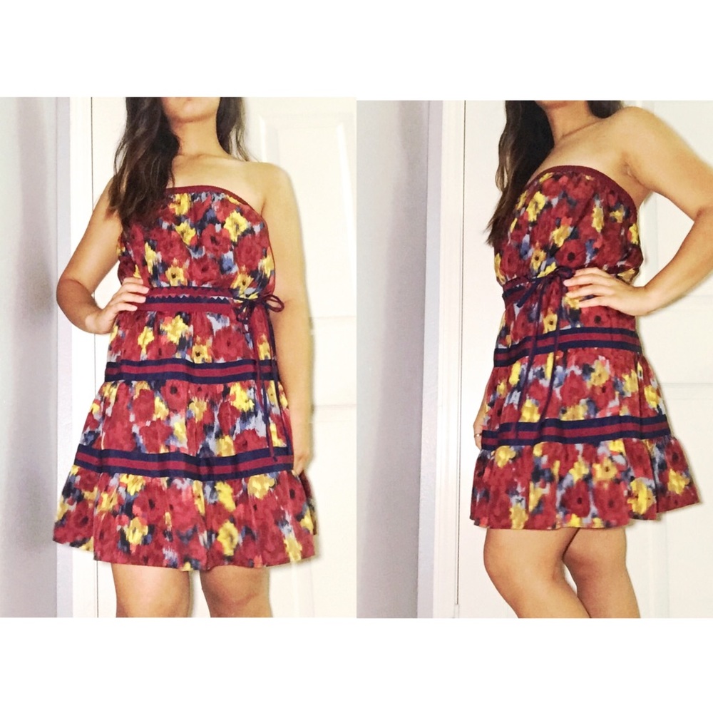 Strapless Tier Sundress - SzL