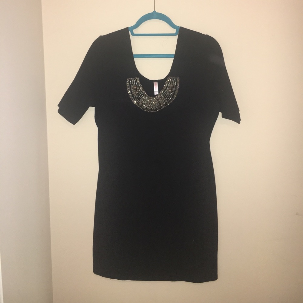 Target Xhilaration mini black dress