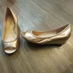 Cole Haan Nike Air Tali Open-toe Wedge 40