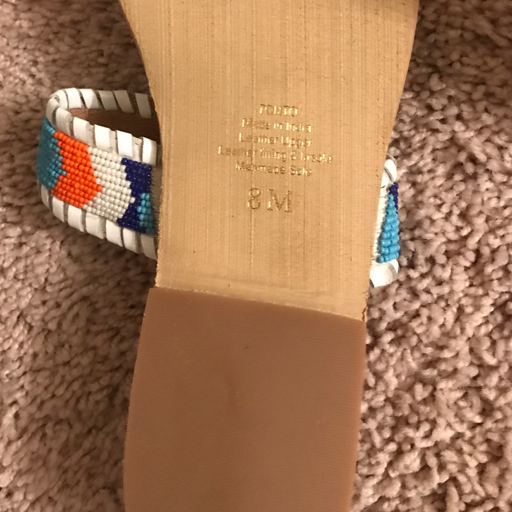 Coconuts by Matisse Beaded Sandals, Size 8 - Picture 3 of 3