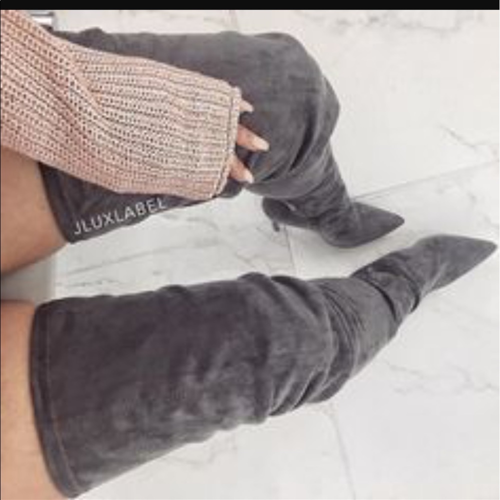 Thigh high boots 7.5