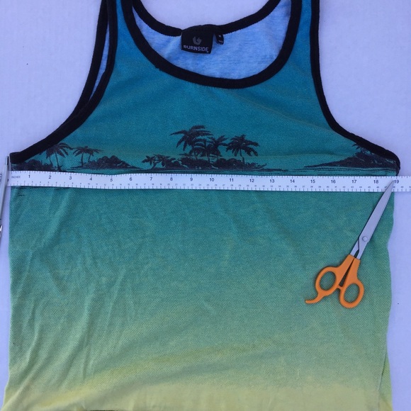 Boys Burnside Tank Top Island π΄ Design Medium - Picture 4 of 5